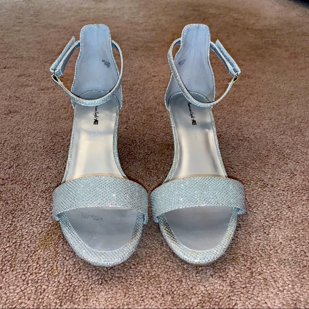 American Eagle Silver Heels